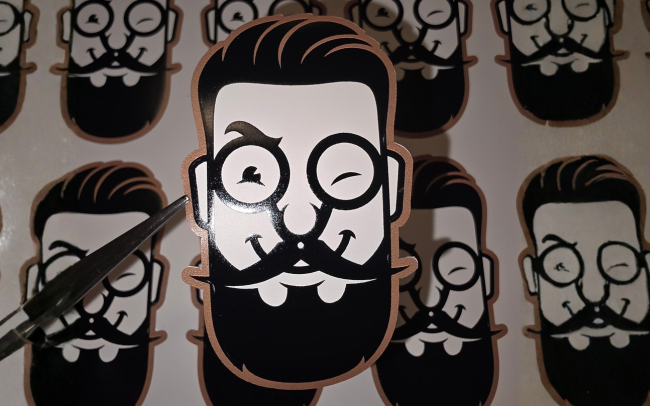 Custom Premium Glossy Vinyl Stickers